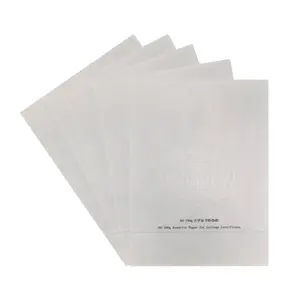 Custom Security Paper With UV Invisible Fiber And Watermark Anti-Counterfeit Security A4 Watermark Paper For College Certificate