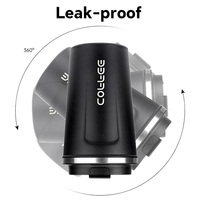 OEM/ODM 25 pièces/boîte Tasses à lait en plastique PC jetables colorées 380 ml avec couvercle pour cadeaux d'affaires
