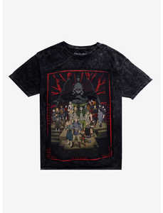 T-shirt Great Eastern Entertainment Delicious In Dungeon pour adulte, délavé, imprimé, motif de personnage, coupe décontractée - Product Image 1