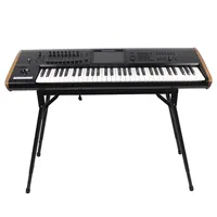 Bowei MXS-A1 teclado elétrico de 61 teclas, piano elétrico com suporte de 4 pernas, suporte de teclado