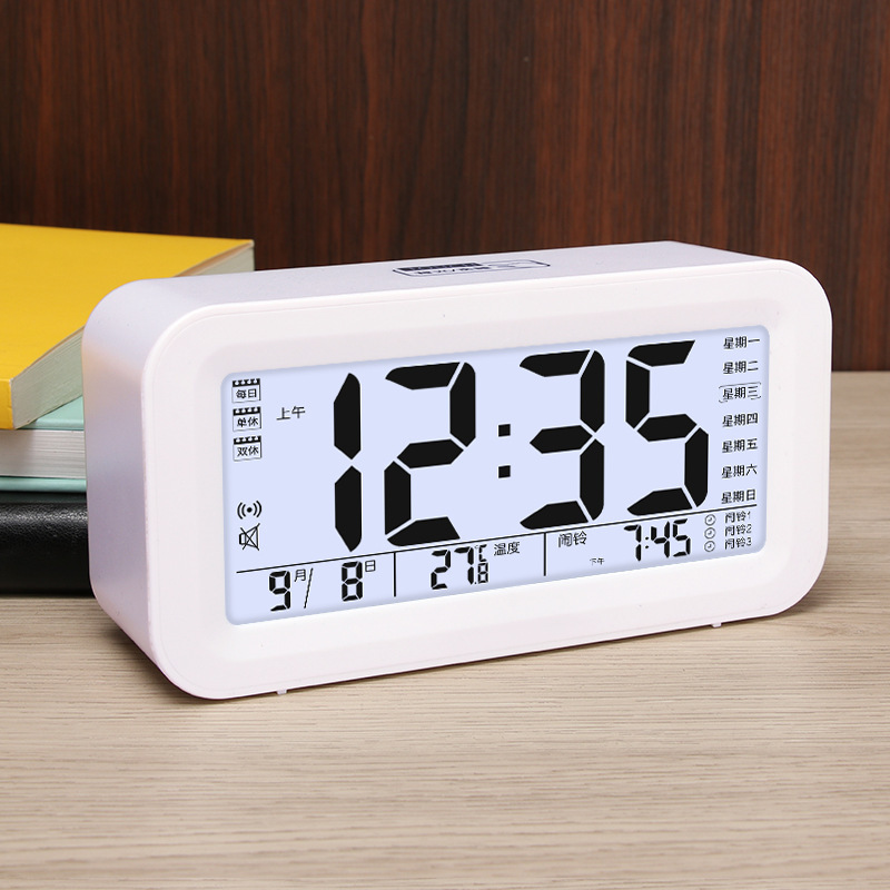 355 Touchscreen [Voice Announcement, Three Alarms] White