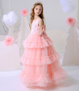 <span class=keywords><strong>Robe</strong></span> de soirée pour petites filles, rose, tenue de bal, pour <span class=keywords><strong>demoiselle</strong></span> <span class=keywords><strong>d</strong></span>'<span class=keywords><strong>honneur</strong></span>, vêtements princesse, vente en gros - Product Image 3