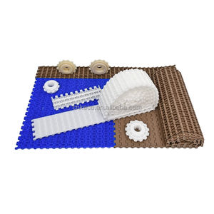 Konveyör sistemi için modüler kemer plastik konveyör bant - Product Image 6