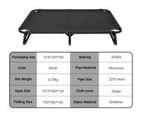 Kejie OEM Personnalisé Lit Chaise en maille imperméable de haute qualité Style moderne Utilisation intérieure et extérieure Plage Pliable