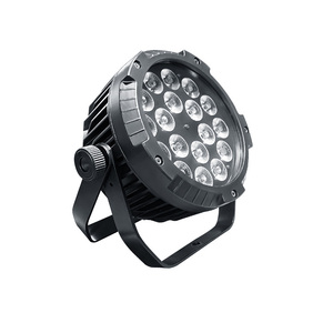 <span class=keywords><strong>ไฟ</strong></span> <span class=keywords><strong>LED</strong></span> Slim Par Light RGBW 4-in-1 ขนาด 18*10 วัตต์ ควบคุมด้วย DMX512/ระบบเสียง IP33 Ra90 CRI สำหรับงานปาร์ตี้ คลับ และงานแสดงสด - Product Image 2
