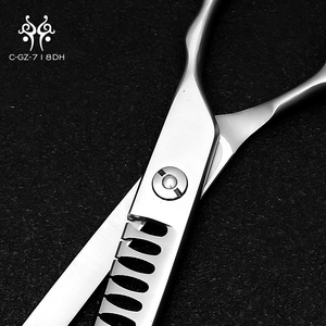 Cao Cấp <span class=keywords><strong>Pet</strong></span> Chải Chuốt Kéo 7.0 "Mỏng Con Chó Kéo 18 Răng Chuyên Nghiệp <span class=keywords><strong>Chunker</strong></span> Cho Chải Chuốt - Product Image 4