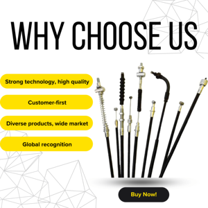 Cable de embrague para motocicleta, accesorio Universal duradero para <span class=keywords><strong>motor</strong></span> r6 stx ec 200, <span class=keywords><strong>fz</strong></span> gn125 - Product Image 3