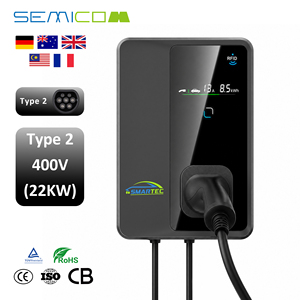 Aplicación <span class=keywords><strong>Wallbox</strong></span> Type2 Estación de <span class=keywords><strong>carga</strong></span> <span class=keywords><strong>Wallbox</strong></span> Ev Cargador Montaje en pared 22kw Coche eléctrico <span class=keywords><strong>Carga</strong></span> 32A con <span class=keywords><strong>Carga</strong></span> rápida - Product Image 1