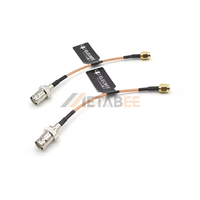 Adaptateur coaxial flexible RG316 de 10 cm, prise RP SMA vers prise RP BNC