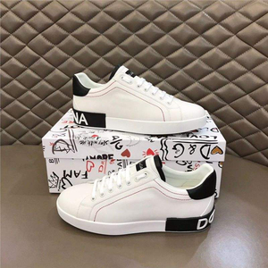 Zapatillas Deportivas Casuales para Hombre, Primavera, Blancas, Delgadas, Estilo Coreano, Diseño de Calavera, Modernas, Cómodas, de Piel Vacuna - Product Image 2