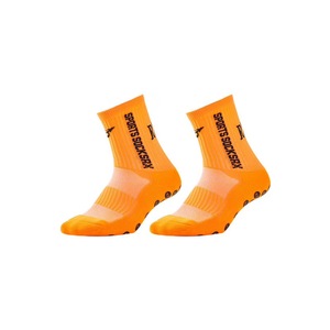 Outdoor Towel Bottom Dripping Anti-slip Grip Football <strong>Socks</strong> Short Soccer <strong>Socks</strong> Sports <strong>Orange</strong> Custom Made - Product Image 4