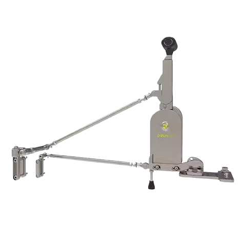 Dual Lower Limb Full Handbrake Conversion Kit Portable Hand Control Unit for Disabled Drivers Rear Metal Brake System