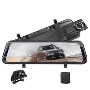 Groothandel Auto Zwarte Dvr Loop Opname Dual Lens Dash Cam Hd Night Vision Monitor