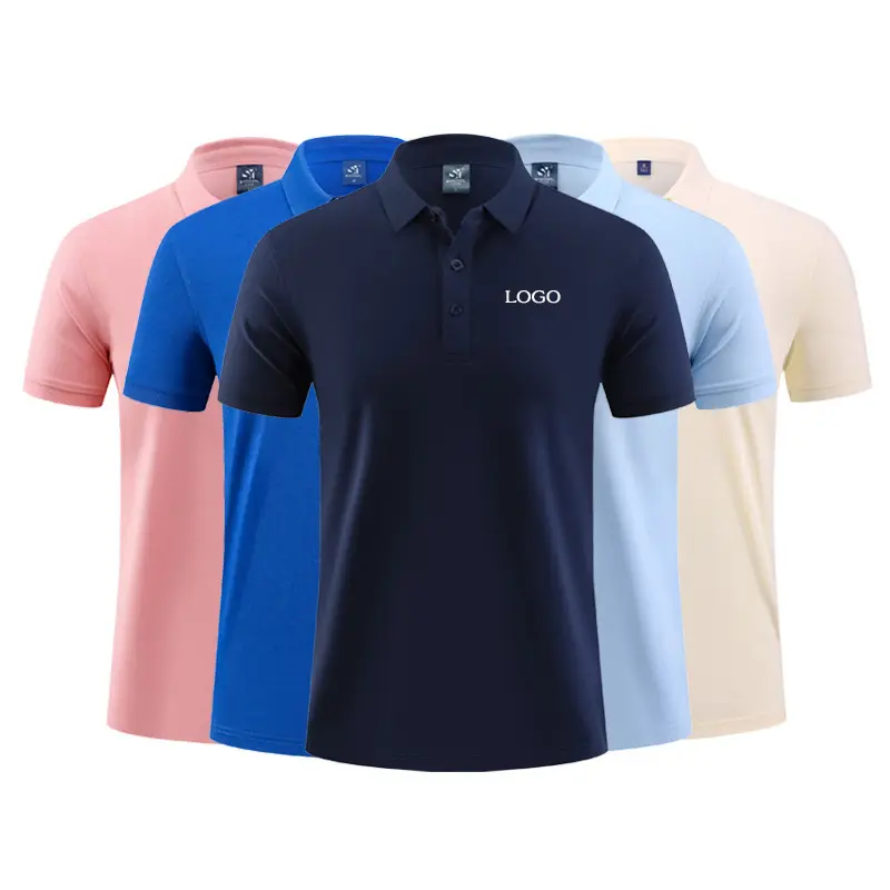 Neues Design Soft Boys Polo T-Shirt Arbeits kleidung Baumwoll polo für Männer Inner