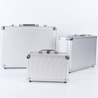 Valise en alliage d'aluminium personnalisable OEM/ODM pour l'affichage d'échantillons d'instruments et le rangement d'équipements et d'outils