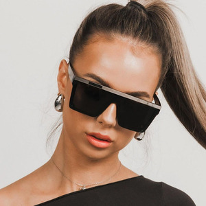 Imanba LMA Custom Shades Fashion UV400 Women Luxury Designer Men Hip Hop Silver Metal Black Frame <b>Sunglasses</b> Model 34031 2024 - Product Image 5