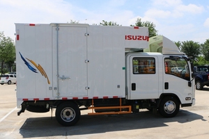 Camioneta <span class=keywords><strong>JX</strong></span> <span class=keywords><strong>ISUZU</strong></span> de 126hp 4*2 con Motor Diésel Euro 2, Camión Ligero, Mini Camión de Caja, Mini Camiones en Stock con Descuentos - Product Image 3