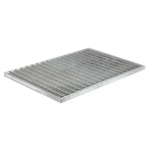 The Side Wall Steel Grating Galvanized Grate Panel Metal Platform Steel Grating For RUSSIAN