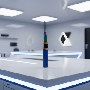 Cable Óptico de Comunicación para Minería <span class=keywords><strong>XINQIAO</strong></span> MGXTW, Conductor Sólido de Cobre Ignífugo, Armado con Tubo Central Subterráneo - Product Image 1