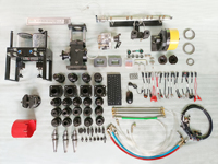 Moteur HEUI à double alimentation en huile, huile diesel standard avec colliers de serrage C7 C9 3126B pour les nouvelles versions BEACON MACHINE
