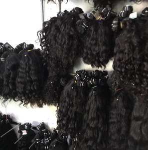 Lot de Cheveux Remy Vietnamiens 100% Vierges Grade 10A, Ondulation Profonde Lâche, Super Double Drawn, Cuticules Alignées, Boucles Lâches Élégantes - Product Image 6