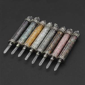 Huijing <span class=keywords><strong>in</strong></span> cristallo naturale <span class=keywords><strong>quarzo</strong></span> pianale di guarigione bacchette: chakra caduto cristallo <span class=keywords><strong>piano</strong></span> di guarigione ciondoli per vendita souvenir regalo - Product Image 6