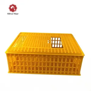 Caja de transporte de plástico para aves de corral, 96x56x27cm, jaula, gallinero, caja de África