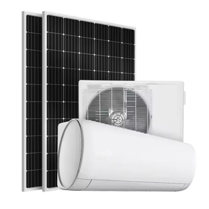 เครื่องปรับอากาศพลังงานแสงอาทิตย์แบบไฮบริด AC/DC, 12000/18000/24000 BTU, WiFi, ระบบทำความเย็นฟรี, ราคาโรงงาน - Product Image 5