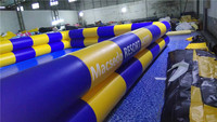 Piscine gonflable commerciale de grande taille, étanche à l'air