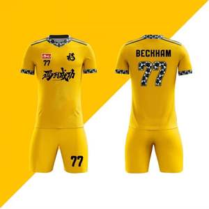 بدلة رياضية صيفية لكرة القدم 2026 الأكثر مبيعًا بأفضل جودة للجنسين 100% بوليستر سريعة الجفاف بقص آلي - Product Image 2