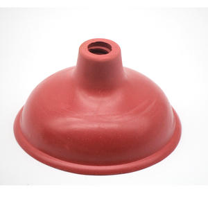 Tête de ventouse pour toilettes, ensemble ventouse et brosse pour toilettes, ventouse à manche court en bois recouvert de PVC - Product Image 5