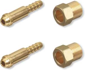 Uweld CGA-540 écrou 3 pouces mamelon régulateur entrée <span class=keywords><strong>bouteille</strong></span>/cylindre raccords pour Mig <span class=keywords><strong>Tig</strong></span> torche - Product Image 1