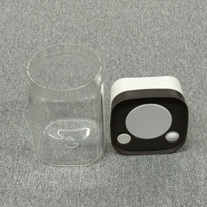 Lọ chân không thủy tinh kín khí chân không cao (4 gói) hình vuông chống rò rỉ thân thiện với môi trường có thể xếp chồng lên nhau hoàn hảo cho - Product Image 1