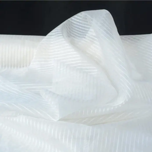 Diseño de tira Regular transparente, tela de Organza de seda rígida transpirable femenina de alta calidad para vestido de mujer, velo, sombrero de cortina - Product Image 2