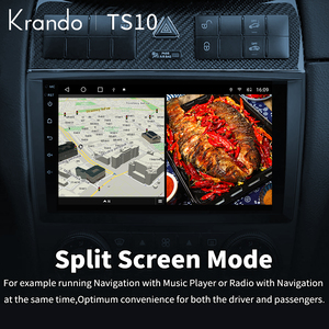 Krando TS18 9 pulgadas Android 12,0 4 + 64 Radio de coche reproductor GPS para <span class=keywords><strong>Mercedes</strong></span> Benz Clase C W203 W209 2004-2011 Actualización automática WIFI 4G - Product Image 5