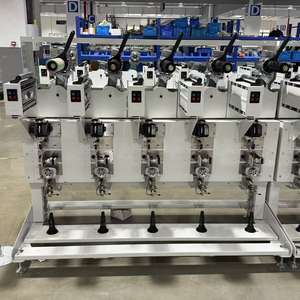 Machine à bobiner les cônes souples KC212B, <span class=keywords><strong>enrouleur</strong></span> de fil semi-automatique - Product Image 3