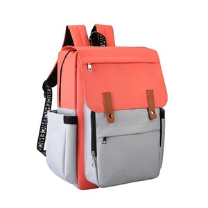 Teal And <b>Black</b> Oxford <b>Backpack</b> With Zipper Closure Shoulder Strap <b>Waterproof</b> Casual Style Softback For Daily Use - Product Image 3