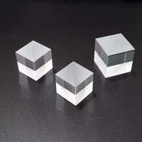 AR Coating K9 Material 60/40 Surface Quality 95% Clear Aperture Beam Splitter Cube Beamsplitter Prism for Microscope