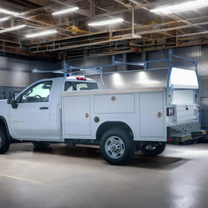 2024 mới nhất mọi thời tiết satincoat thép và nhôm XP dịch vụ xe tải cơ thể với Pháo đài Hệ thống an ninh - Product Image 1