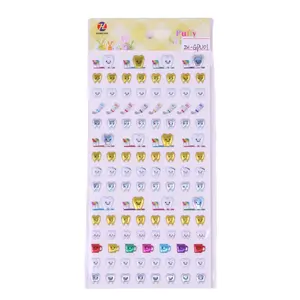 Cartoon Puffy Stickers 3D Stickers for Kids Self-Adhesive Cartoon Decorative Stickers