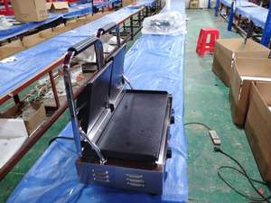 لوحة مسطحة مضلع الجانب الآخر شطيرة شواء شواية بانيني - Product Image 5