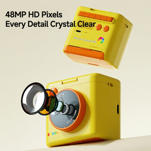 Cámara Multifuncional para Niños de 48MP con Impresión Instantánea, Impresora Térmica, 15 Luces LED de Relleno, Pantalla IPS de 2 Pulgadas, Cámara Digital para Niños y Niñas - Product Image 5
