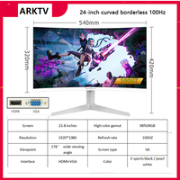 Monitor LCD IPS TCL de 27 Pulgadas, 2k 4k, 16:9, 350cd/m², HDR, 120Hz, 4ms de Tiempo de Respuesta, Retroiluminación LED, Pantalla de Escritorio Negra