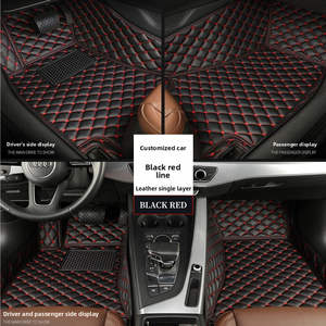 <span class=keywords><strong>Tapis</strong></span> de voiture TPE 5 places <span class=keywords><strong>à</strong></span> couverture intégrale, double couche, base TPE et dessus en <span class=keywords><strong>tapis</strong></span> de luxe pour conducteur, passager et arrière, ajustement personnalisé - Product Image 3