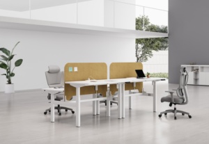 Khung bàn nâng hạ điều chỉnh độ cao 4 chân, bàn làm việc thông minh, bàn đứng ngồi dành cho văn phòng giám đốc, bàn làm việc có động cơ kép - Product Image 3