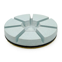 Disques de ponçage de sol diamantés secs OEM de 3 pouces Disque de ponçage de sol en béton diamanté 6 pouces 3000 grains Disques de ponçage pour polisseuse de sol