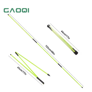 Corrector de Postura de Golf de Alta Calidad, Ayuda de Entrenamiento de Golf Portátil, Logotipo Personalizado, Palo de Alineación de Golf Plegable de 3 Secciones - Product Image 3