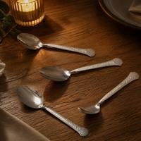Ensemble de cuillères et fourchettes en acier inoxydable 18/0, cuillères de service, couverts pour mariage, banquet, dîner, table, vente en gros