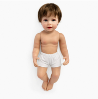 22 Zoll (55 cm) Reborn-Babypuppe, weicher Stoffkörper, Vinyl, realistische Simulations-Babypuppe, Kinderspielzeug & Sammlerstück