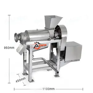 Industrial Fruit Apple Banana Lemon Juicer 500-2000kg/H Cold Press Juicer